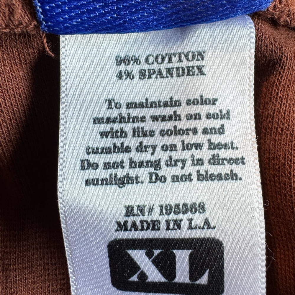 NWOT Big Bud Press Many Colors Easy Pants Sweatpants Brown Size XL Unisex - Picture 8 of 13